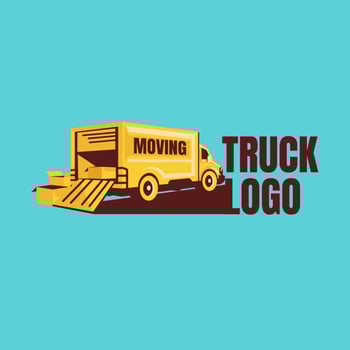 Moving Truck vector
