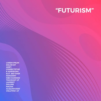 Futurism Vector Background