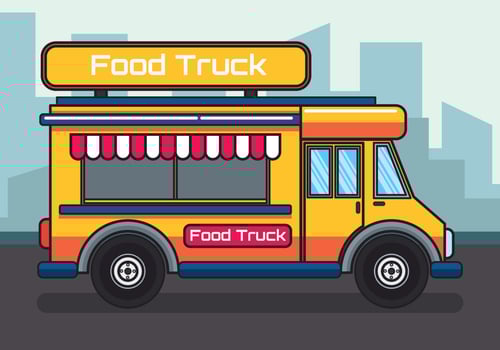 Food Truck Illustration vector