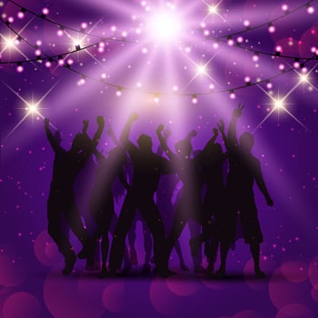 Party people background  vector