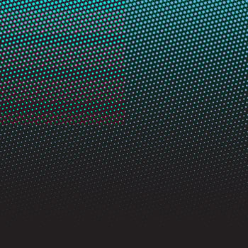 Halftone star pattern design vector