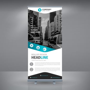 Amazing Elegant RollUp vector