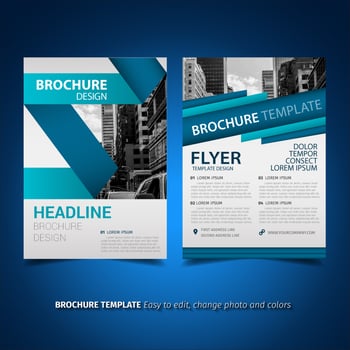 Brochure Design Flyer Template vector