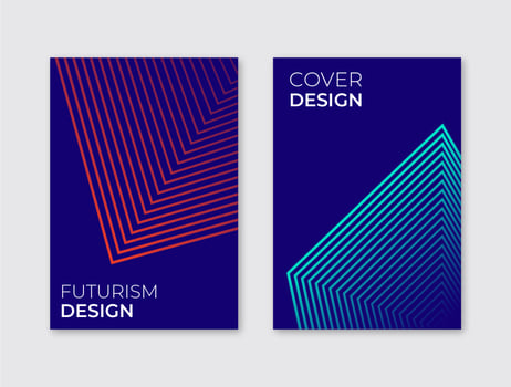 Futurism Cover Template vector