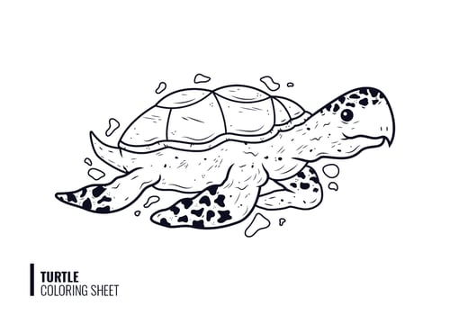 Coloring Book Animals Vector