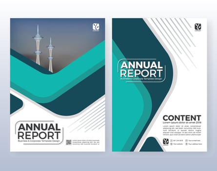 Multipurpose corporate business flyer layout design. Suitable fo vector