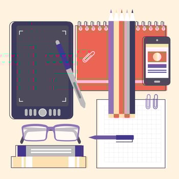 Vector Graphic Designer Elements and accessories