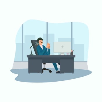 Boss Vector Illustration