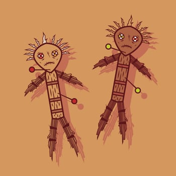 Voodoo Doll Vector