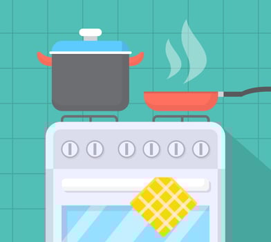 Kitchen Stove vector