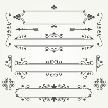 Decorative Ornaments 2 vector