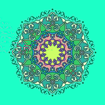 Decorative Ornaments Tosca Background Vector