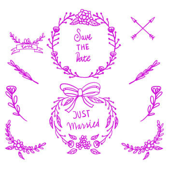 Wedding Element vector