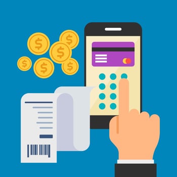 Unique Pay With Phone Vectors