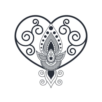 Unique Henna Art Vectors