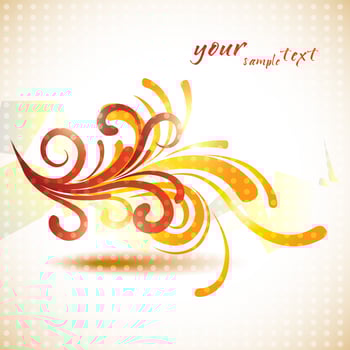 beautiful vector floral