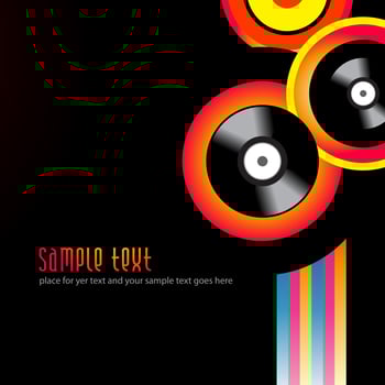 vector music background