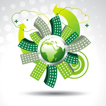 vector green earth