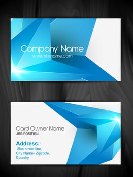 creative business card vector