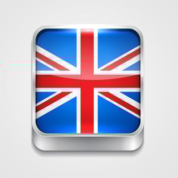 flag of united kingdom vector