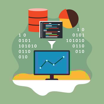 Data Mining Illustration vector