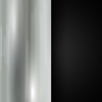 Abstract metallic background vector