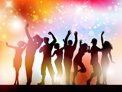 Party background vector