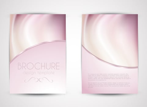 Brochure design vector