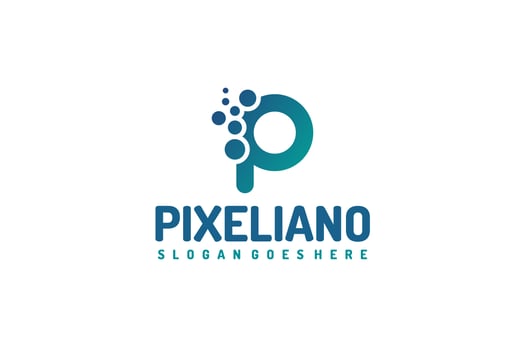 P Logo vector