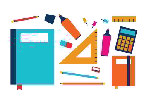 School Supplies vector