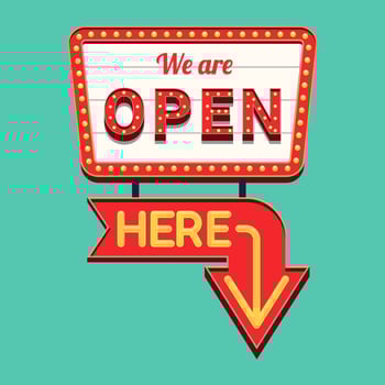 Vintage sign vector
