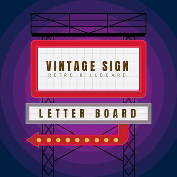 Beautiful Vintage Signs Vectors