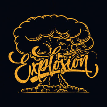 Nuclear Explosion vector
