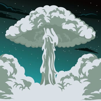 Nuclear Explosion vector