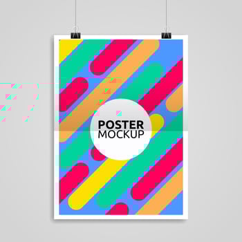 Poster Mockup Vector