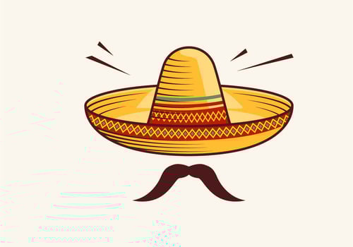 Sombrero Vector Illustration