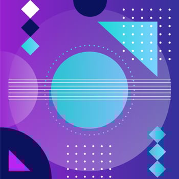 Vector Memphis Background Illustration