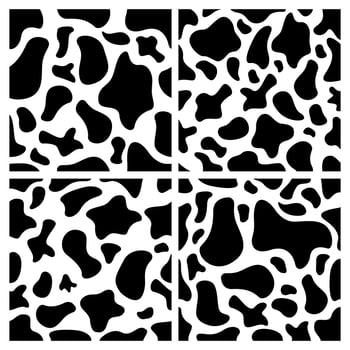 Cow Print Background vector