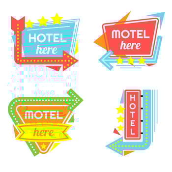 Vintage sign 4 vector