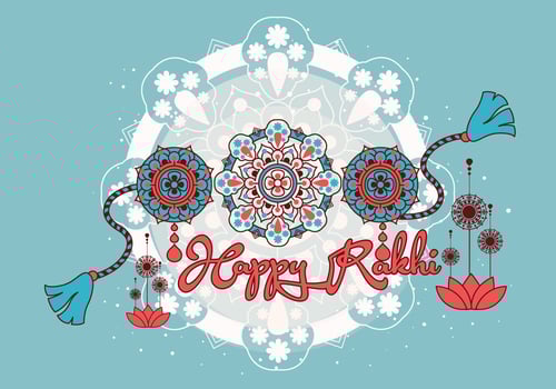 Happy Rakhi Vector