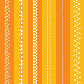 Free Fashion Design Brushes: Zippers & Stitching vector