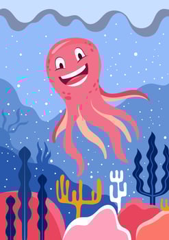 Octopus vector