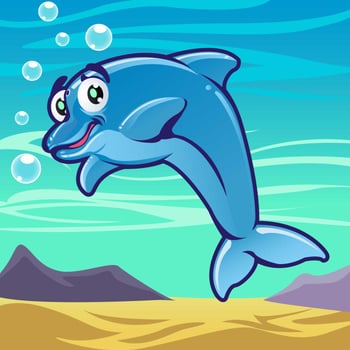 Fish Cartoon 2 vector