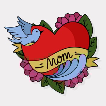 Heart Tattoo Vector