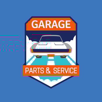 Car Badge vector