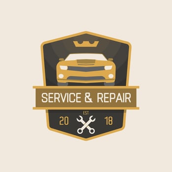 Car Badge vector