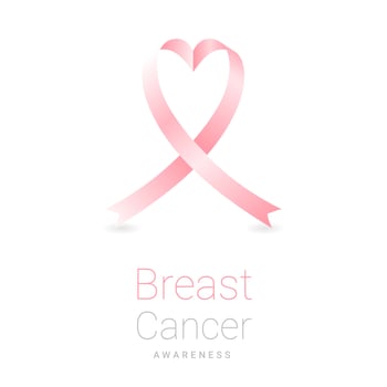 Breast Cancer Awareness Ribbon Vector