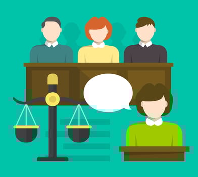 Trial by Jury vector