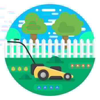 Lawn Mower vector