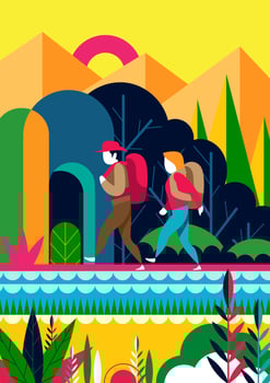 Nature Explorer vector